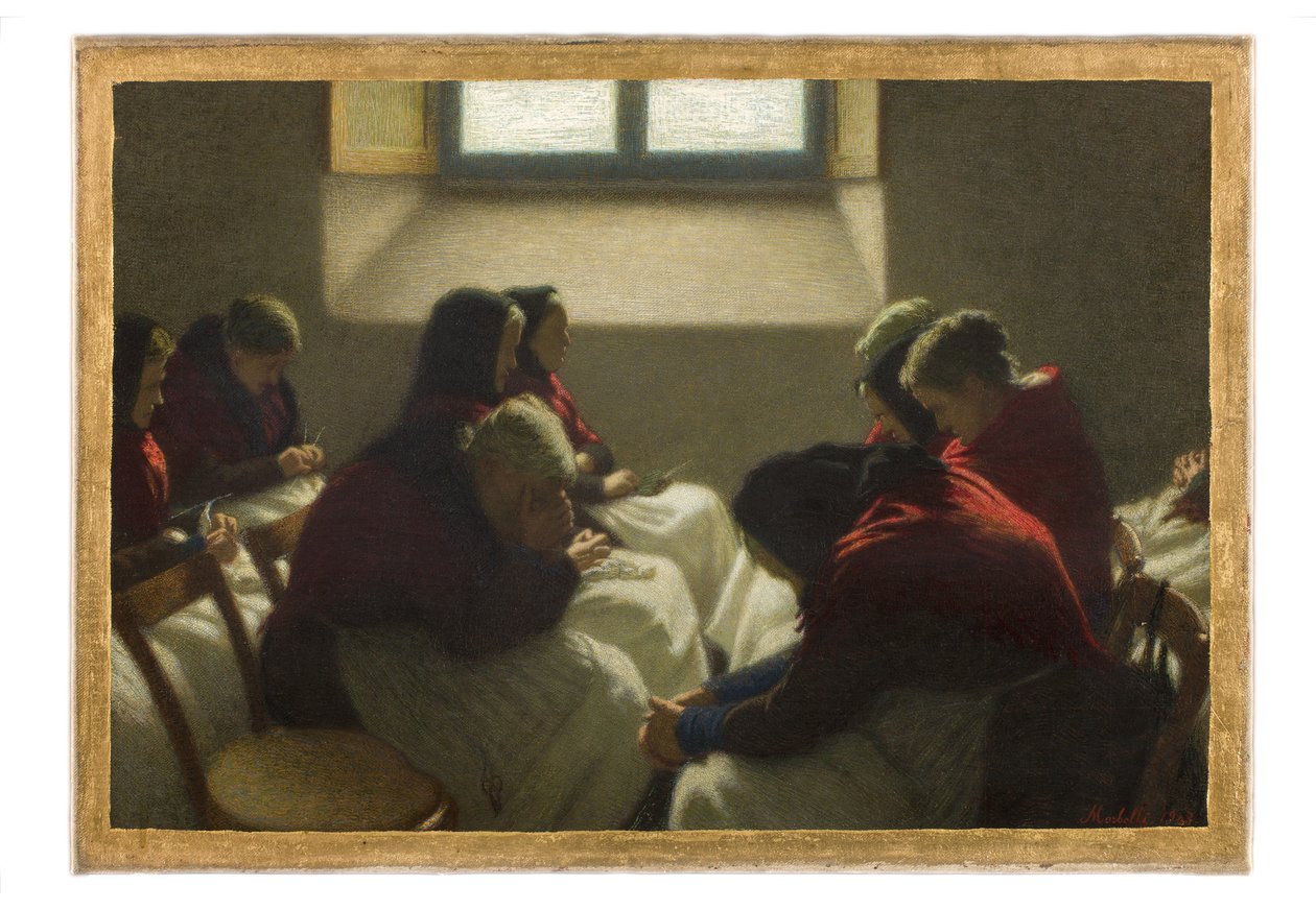 Unbekanntes Bild od Angelo Morbelli