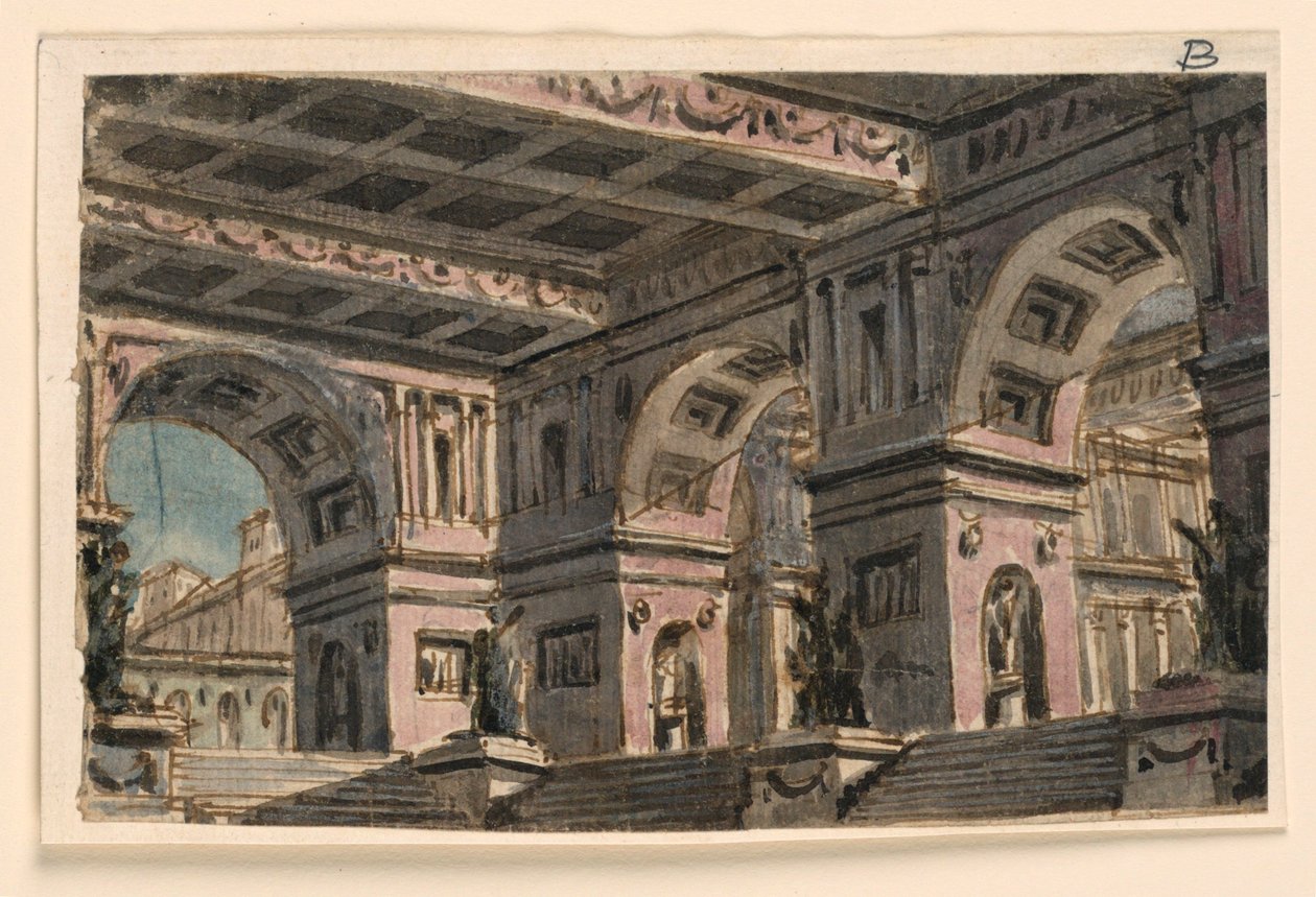 Scéna, Palace Atrium od Angelo Toselli