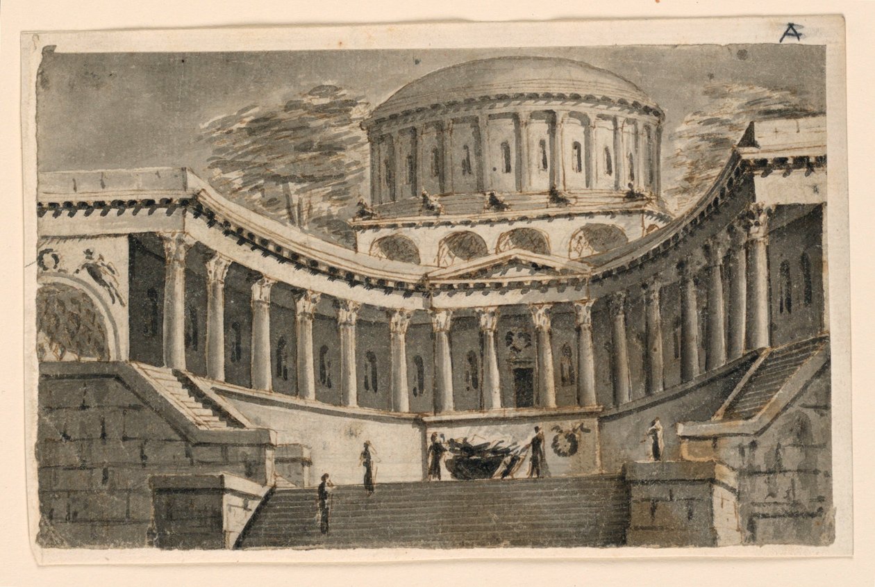 Scéna, Temple Atrium od Angelo Toselli