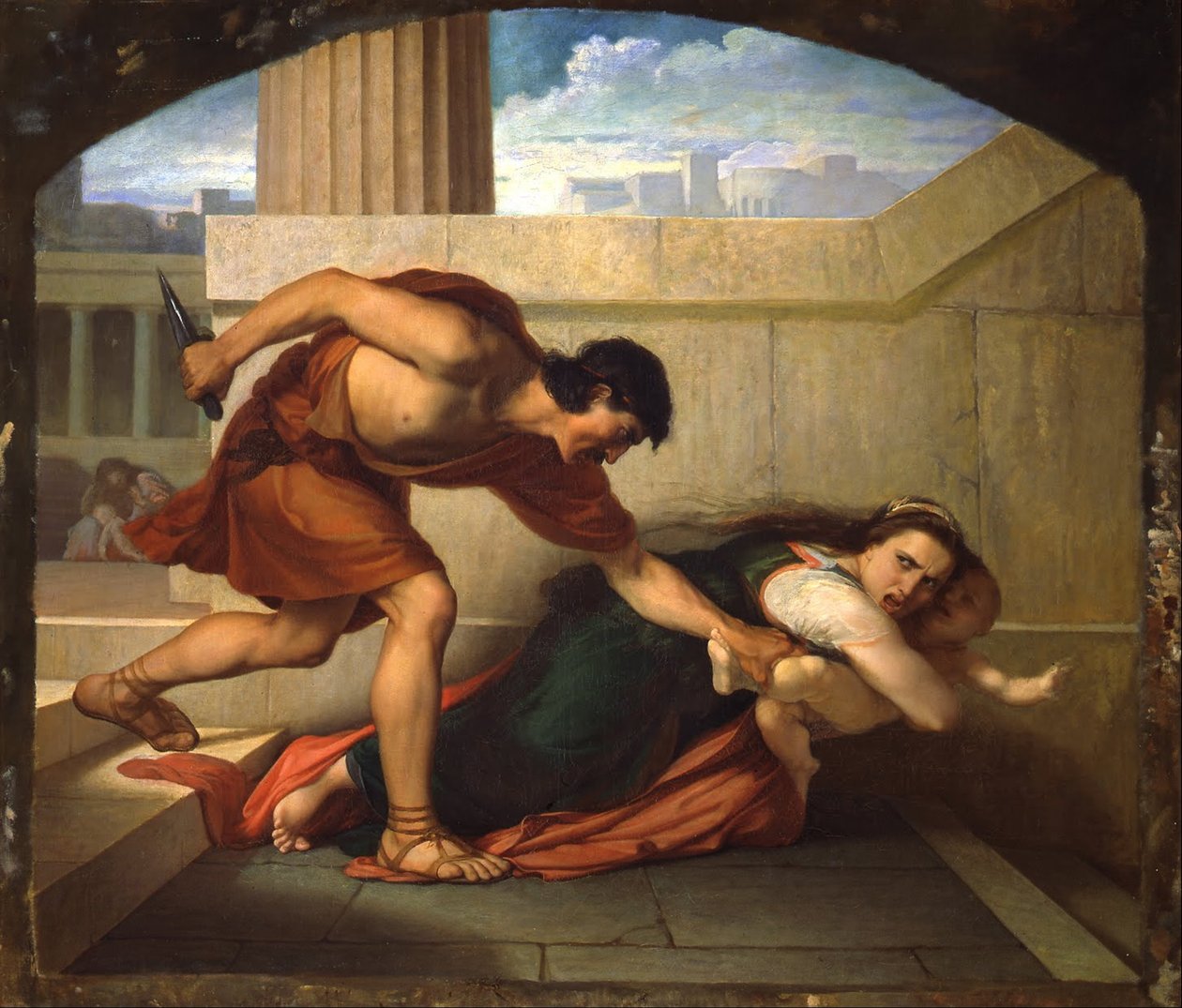 Masakr neviňátek, 1860-1861 od Angelo Visconti