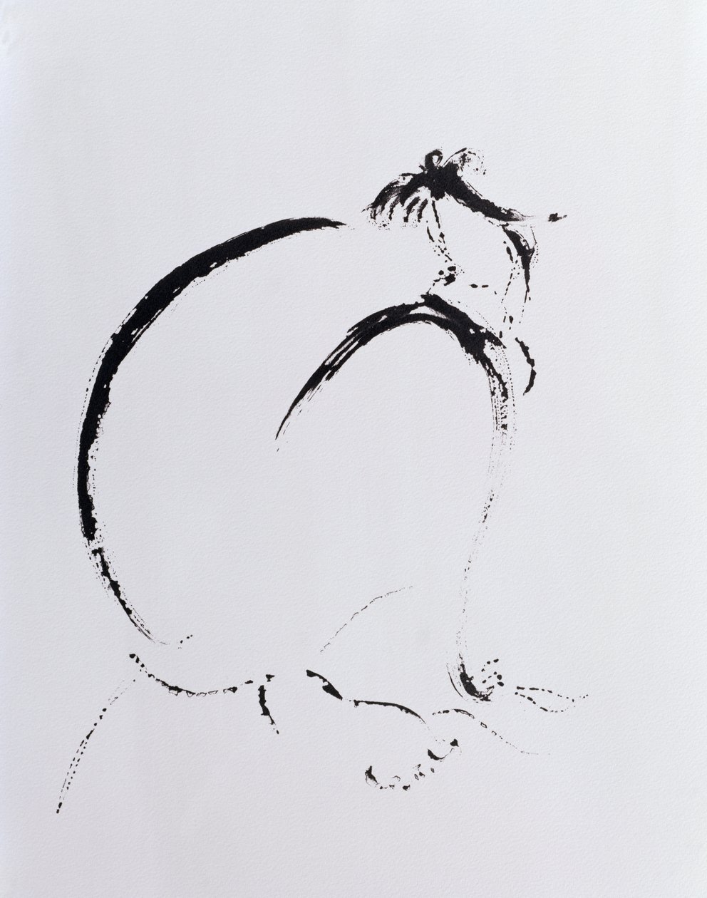 Folded Nude Midnight, 2006 od Angie Kenber