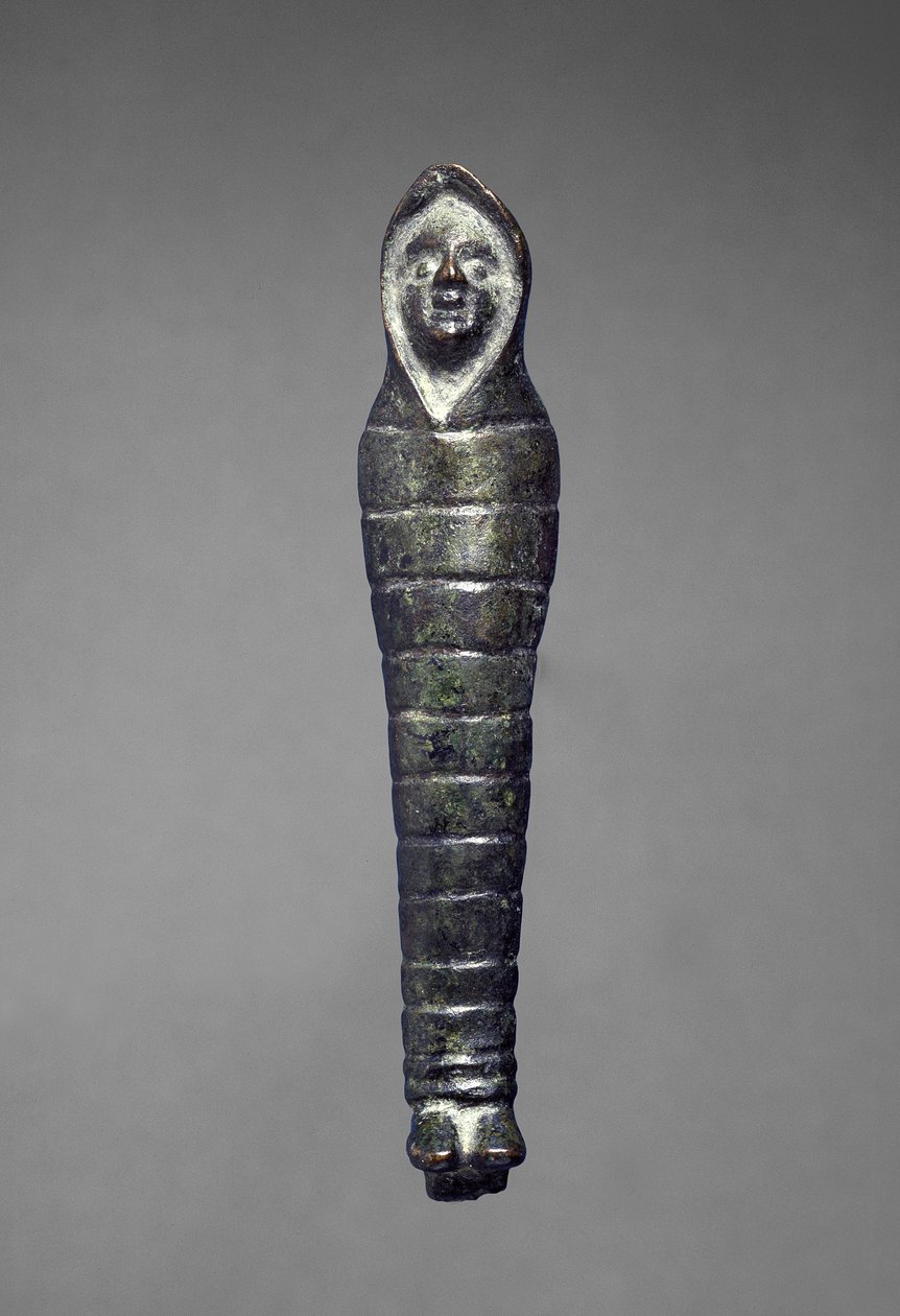 Zahalená žena, nález v Horncastlu (bronz) od Anglo Saxon