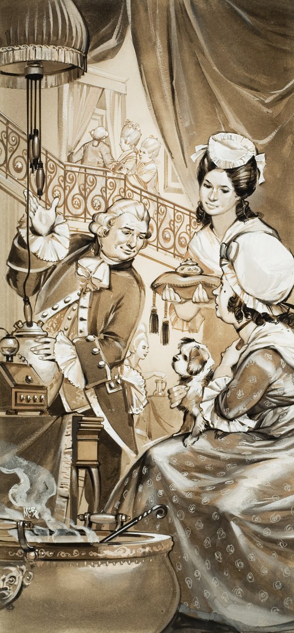 Hrabě Cagliostro (kvaš na papíře) od Angus McBride