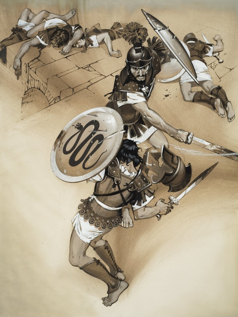 Horatii (kvaš na papíře) od Angus McBride