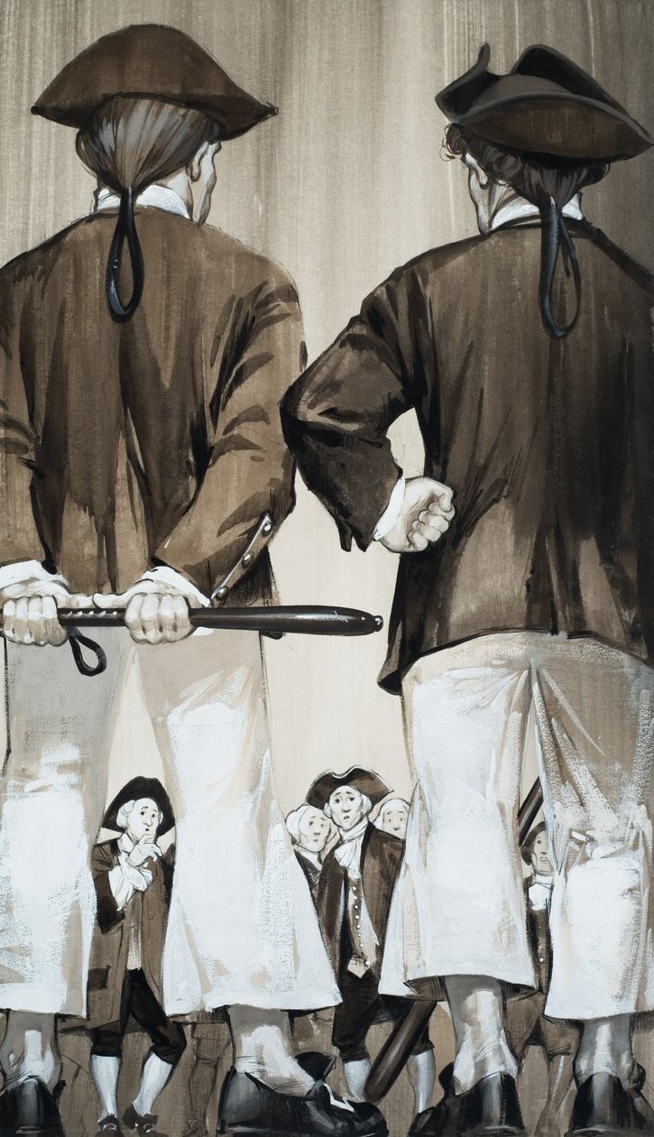 Press Gang (kvaš na papíře) od Angus McBride