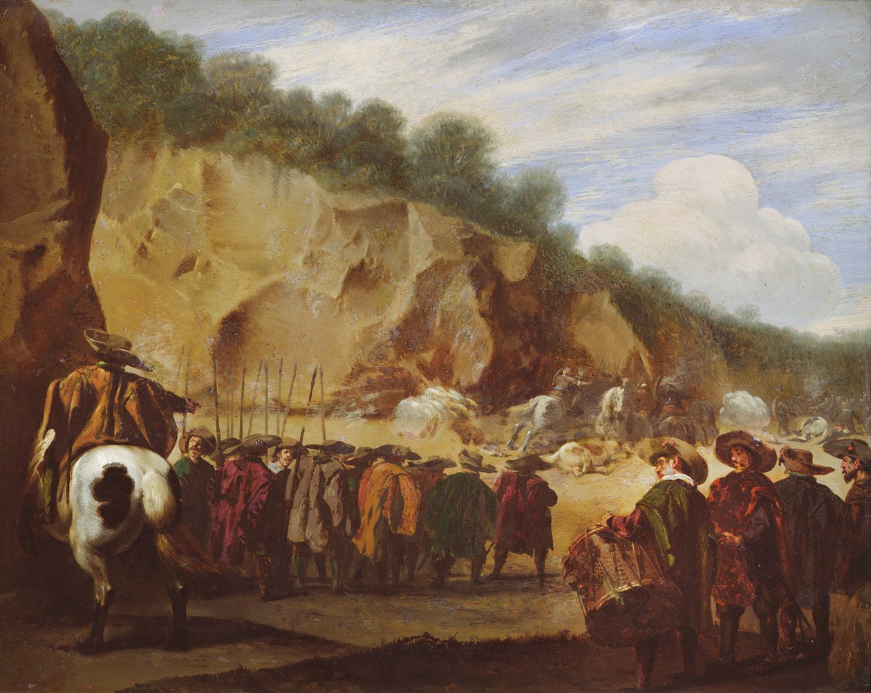 The Ambush, c. 1646-56 od Aniello Falcone