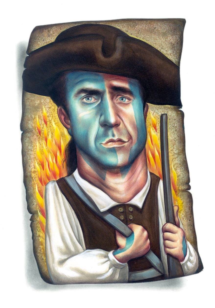 Statečné srdce, 2000 (akryl na ilustrační tabuli) od Anita Kunz