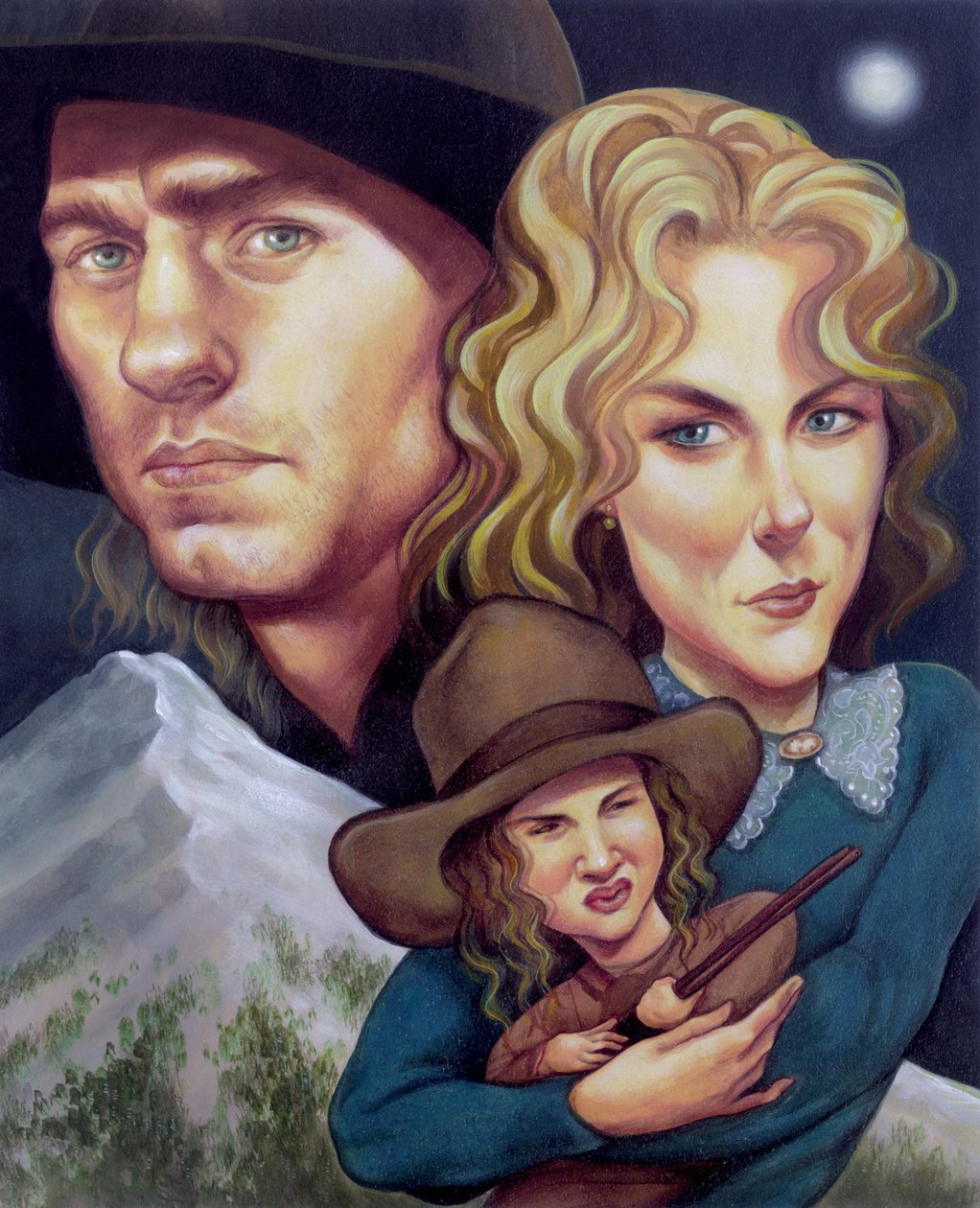 Cold Mountain, 2003 (akryl na ilustrační tabuli) od Anita Kunz