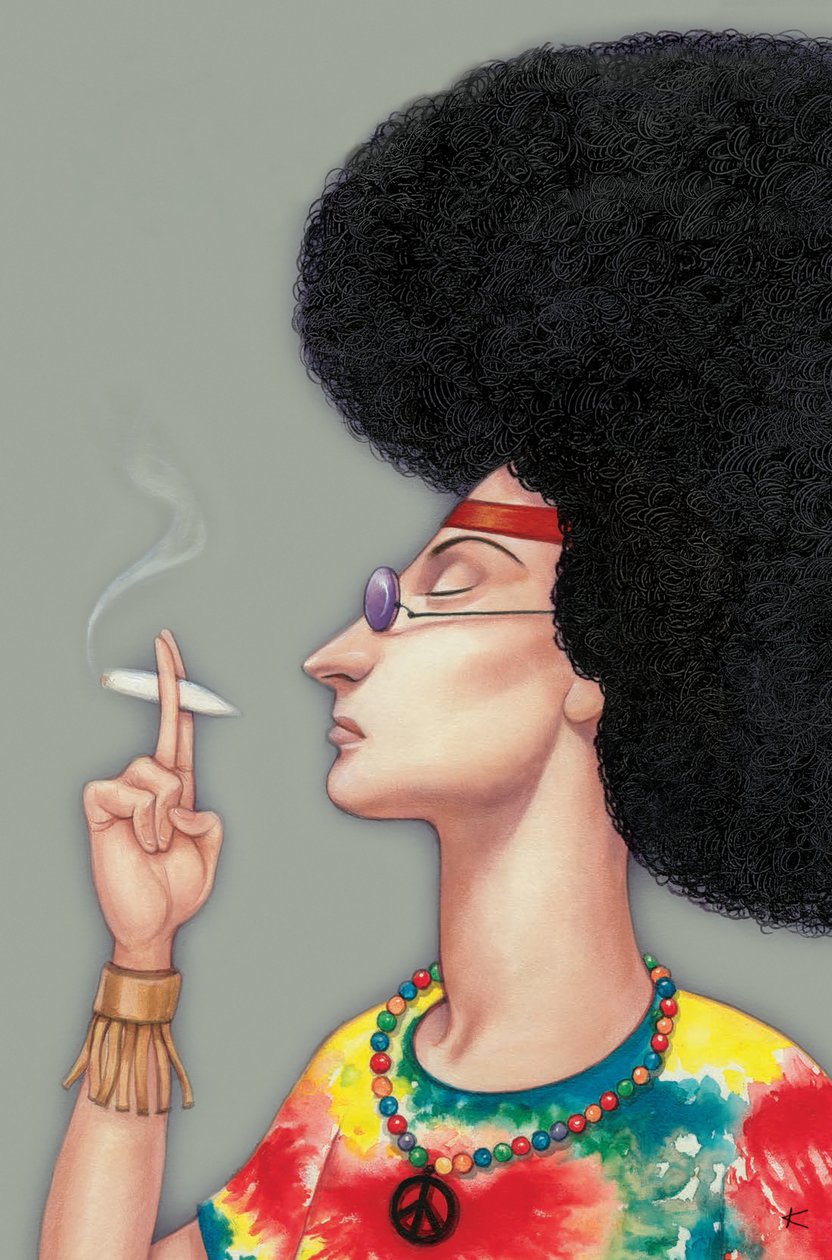 Eustace Trippy, 2015 (akryl na ilustrační tabuli) od Anita Kunz
