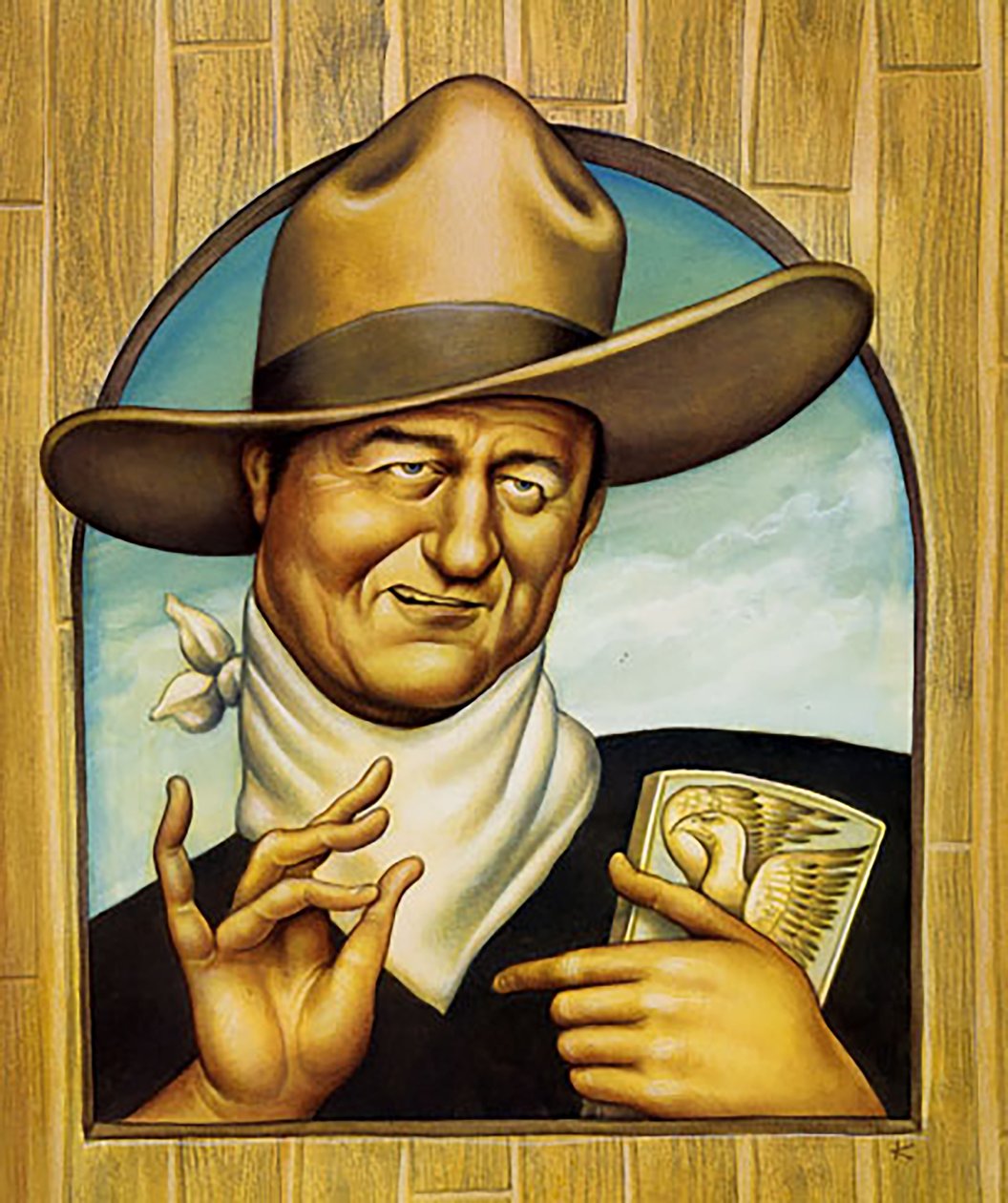 John Wayne od Anita Kunz