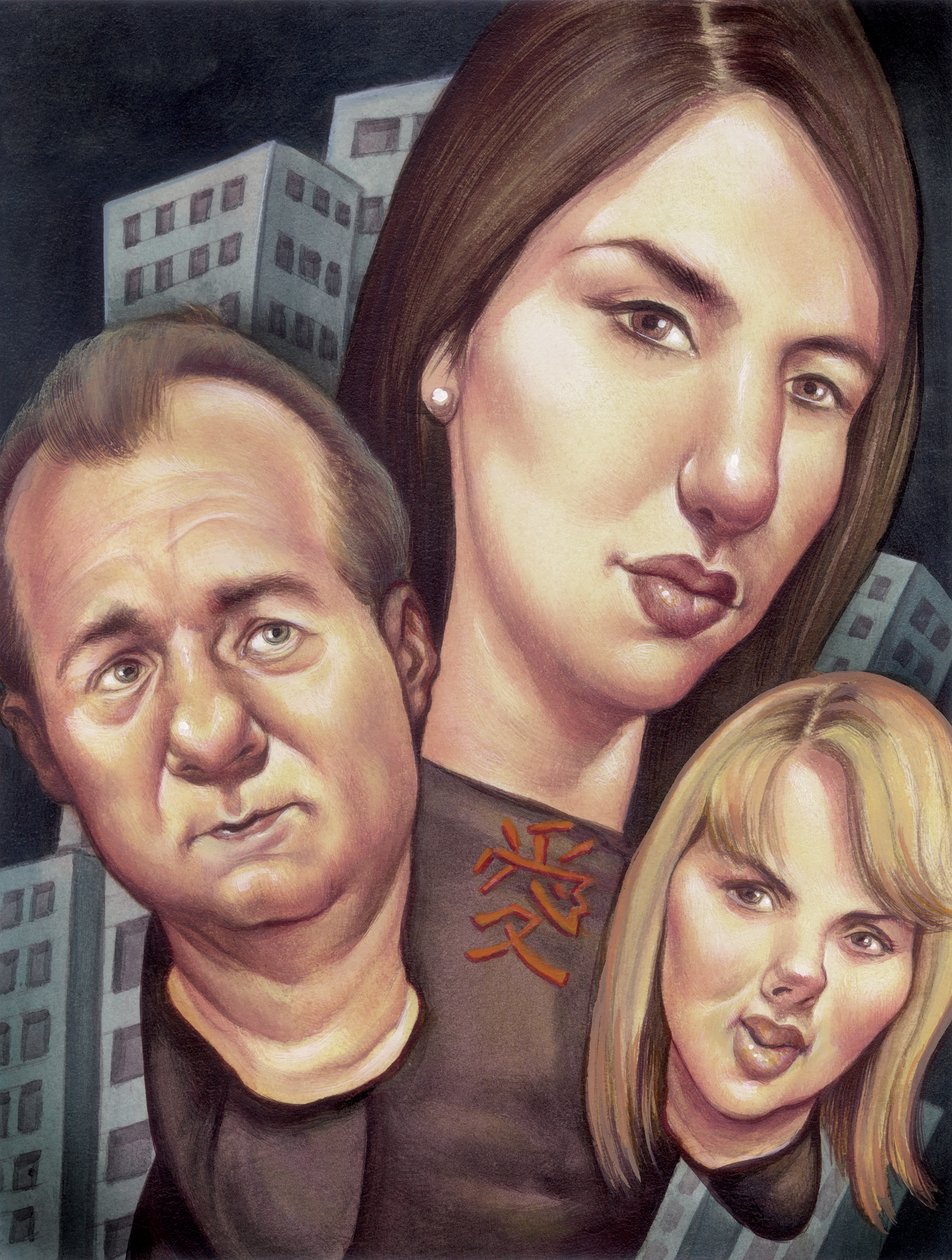 Ztraceno v překladu, 2003 (akryl na ilustrační tabuli) od Anita Kunz