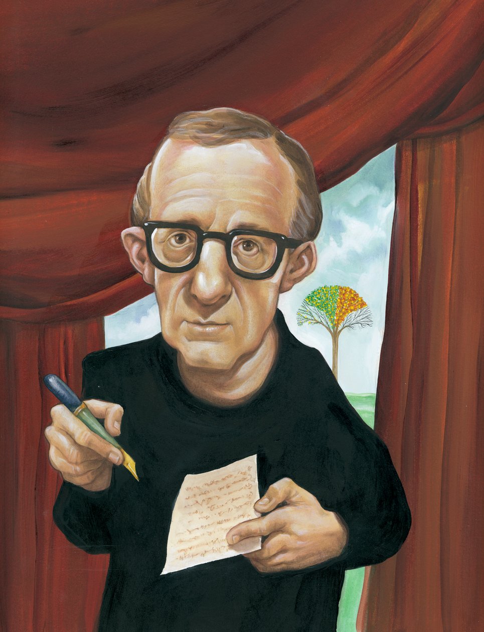 Woody Allen od Anita Kunz