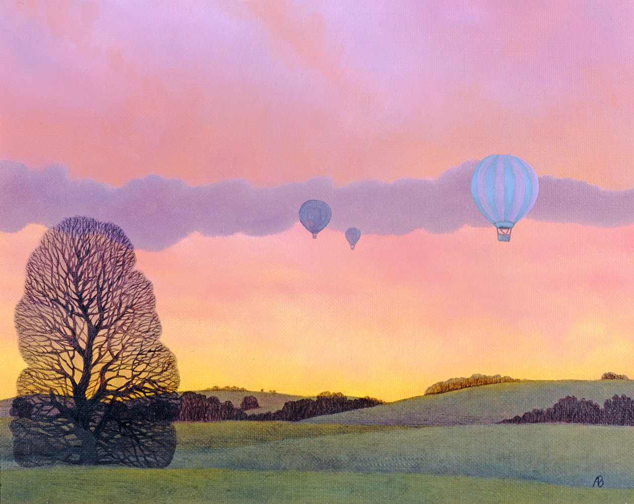 Balónový závod, 2004 od Anna Phillips