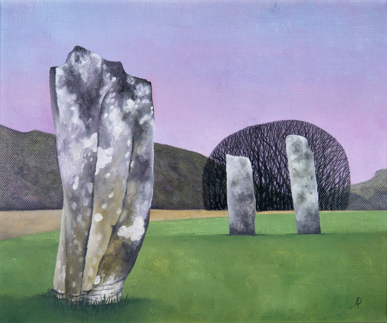 Kilmartin Stones 1, 2018 od Anna Phillips