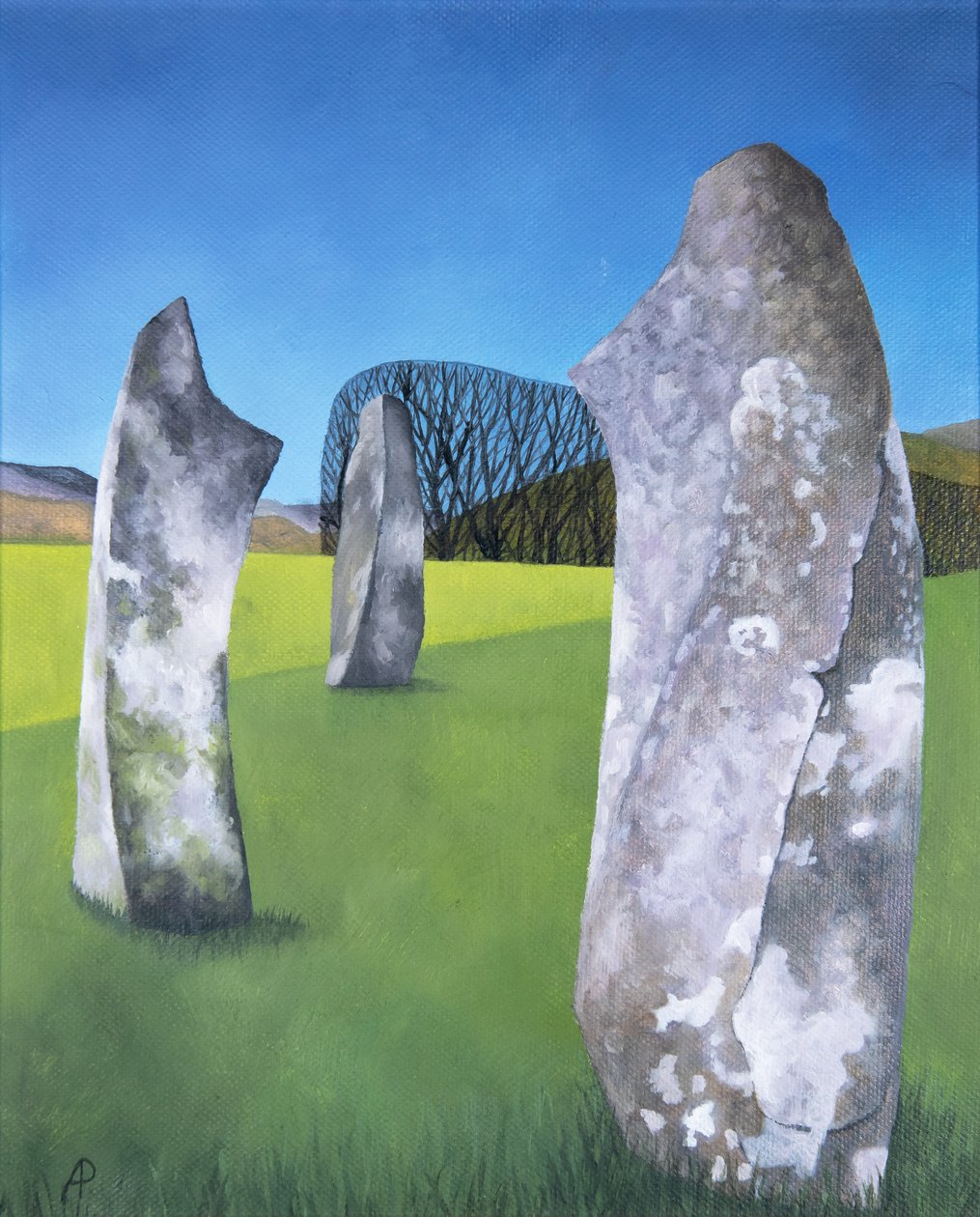 Kilmartin Stones 2, 2018 od Anna Phillips