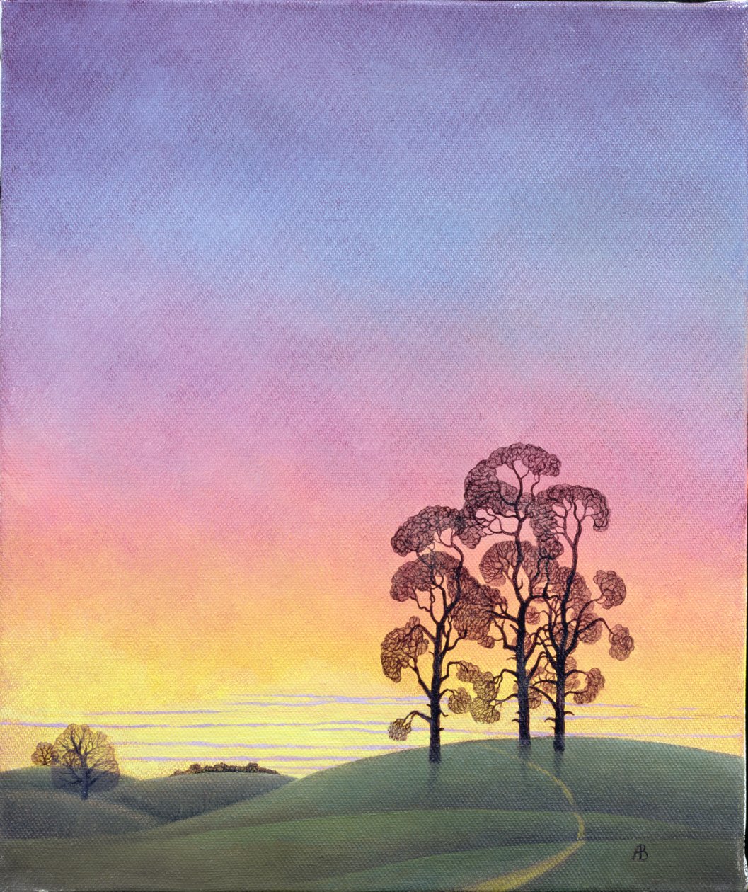 Cesta přes borovice, 2004 od Anna Phillips