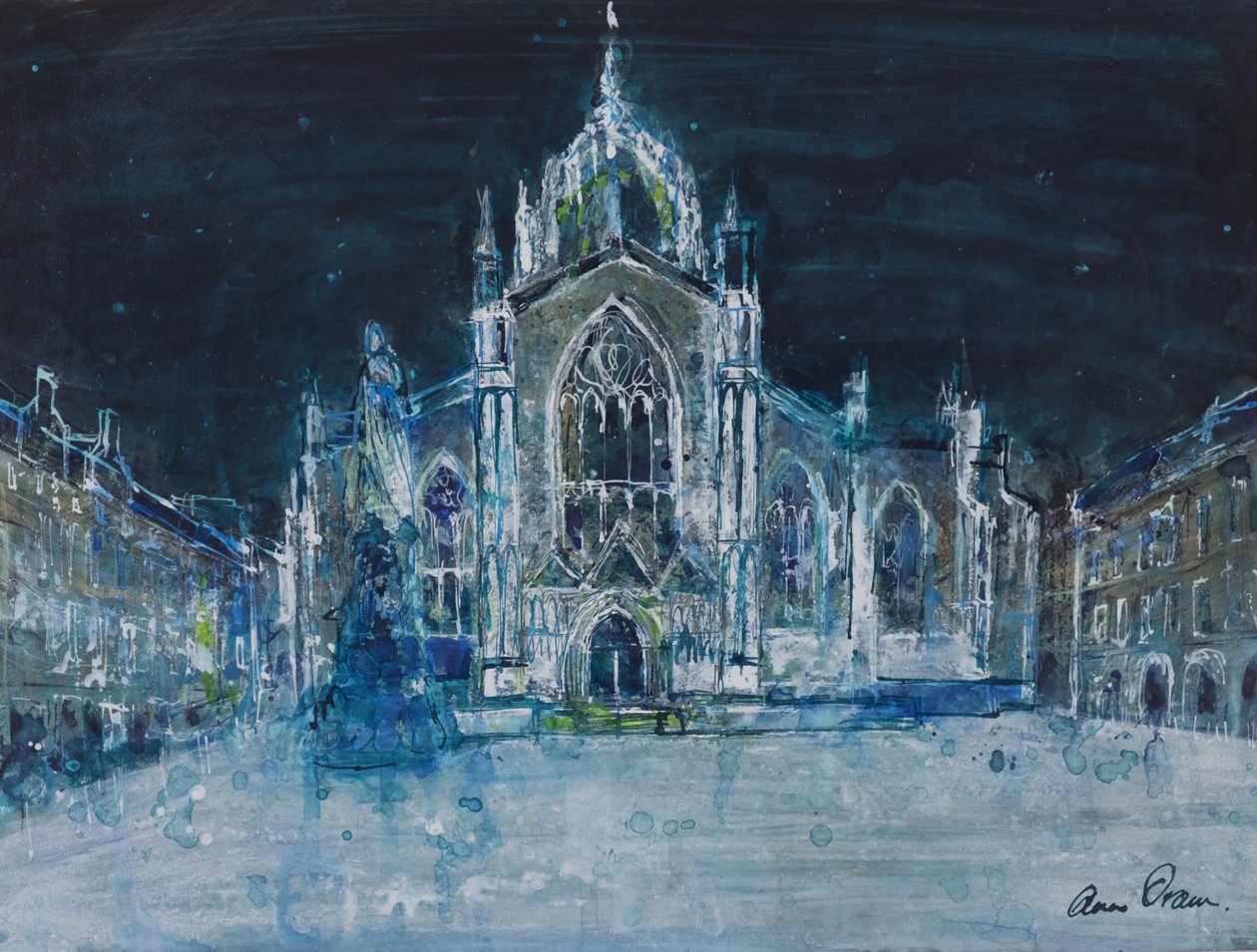 St Giles v noci od Ann Oram