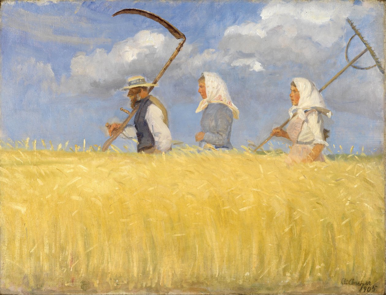 Kombajny od Anna Ancher