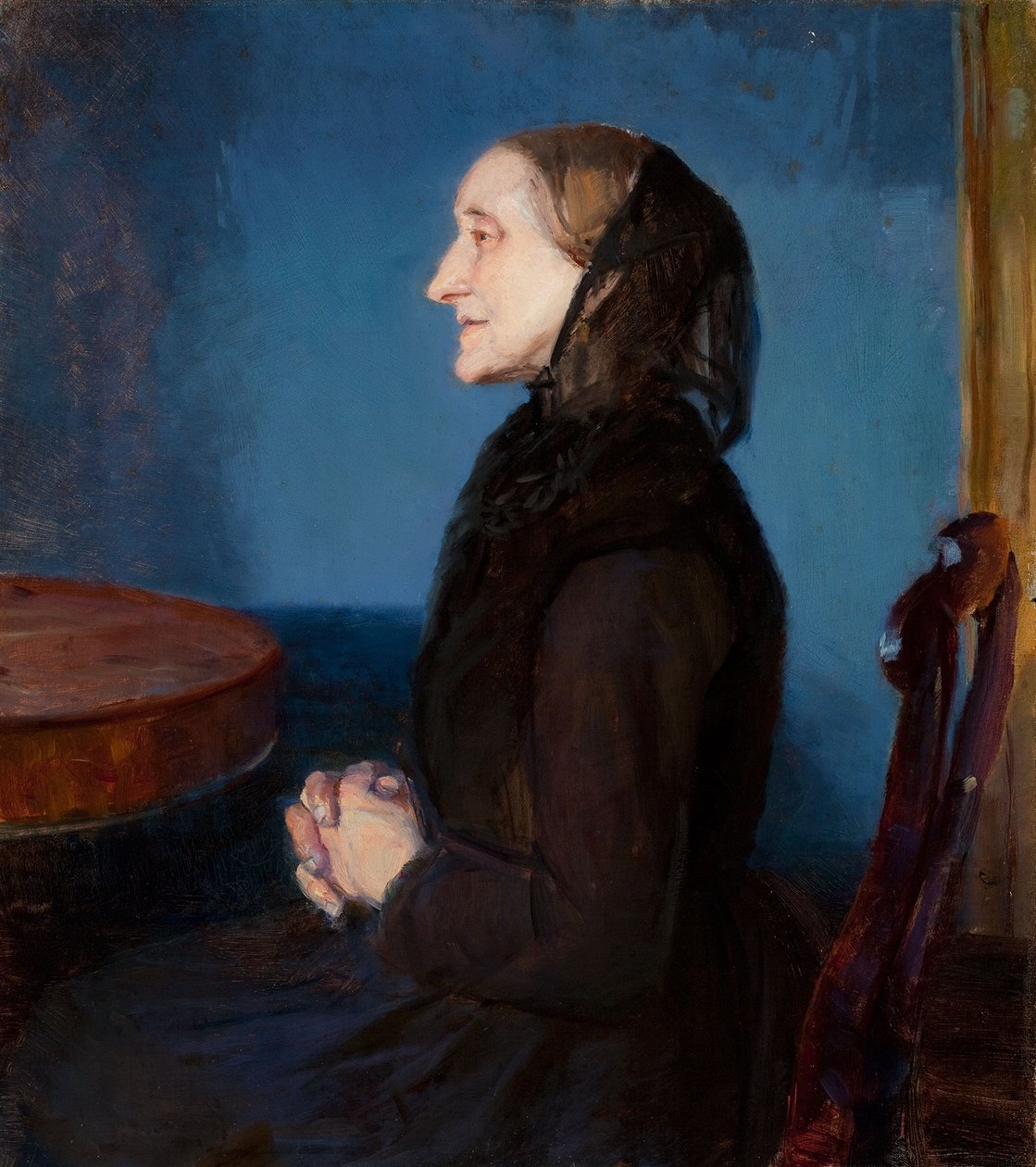 Portrét Ane Hedvig Brøndum od Anna Ancher
