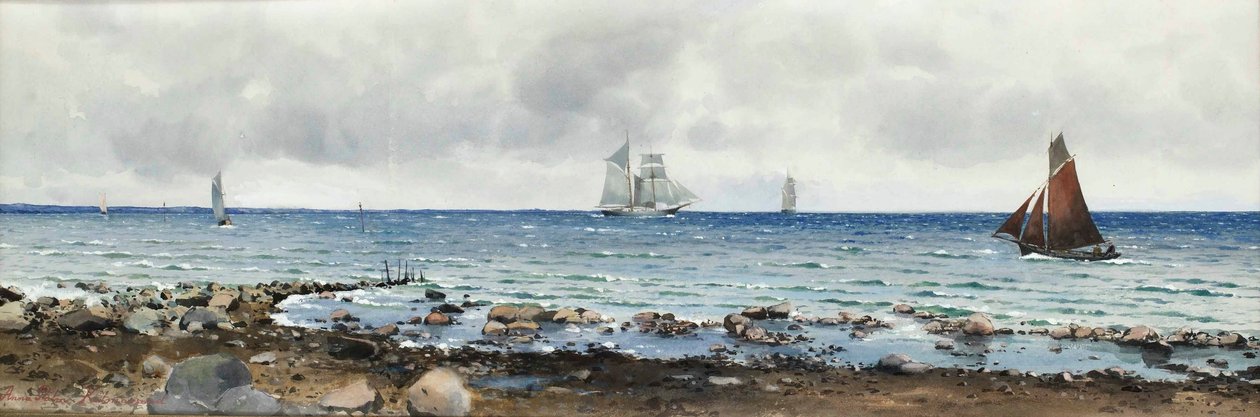 Kalmarsund od Anna Palm de Rosa