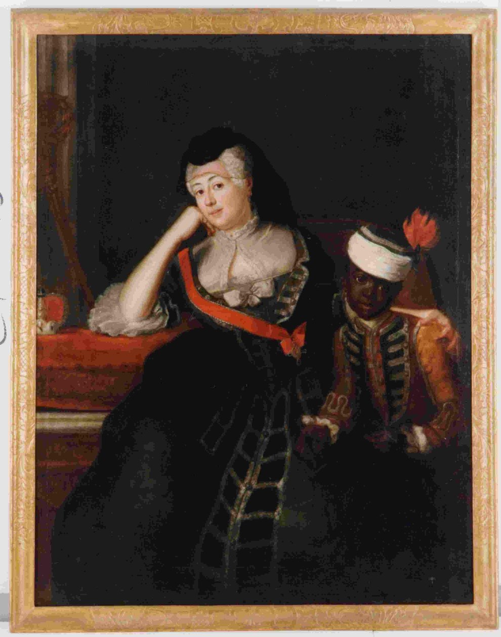 Portrét Johanna Charlotte z Anhalt-Dessau (1682-1750) od Anna Rosina de Gasc
