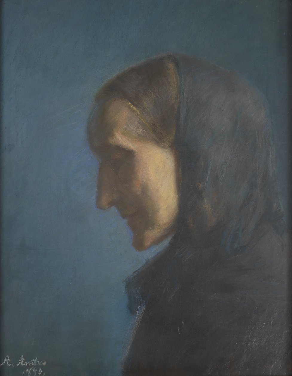 Ane Hedvig Brøndum, Umělcova matka od Anna Ancher