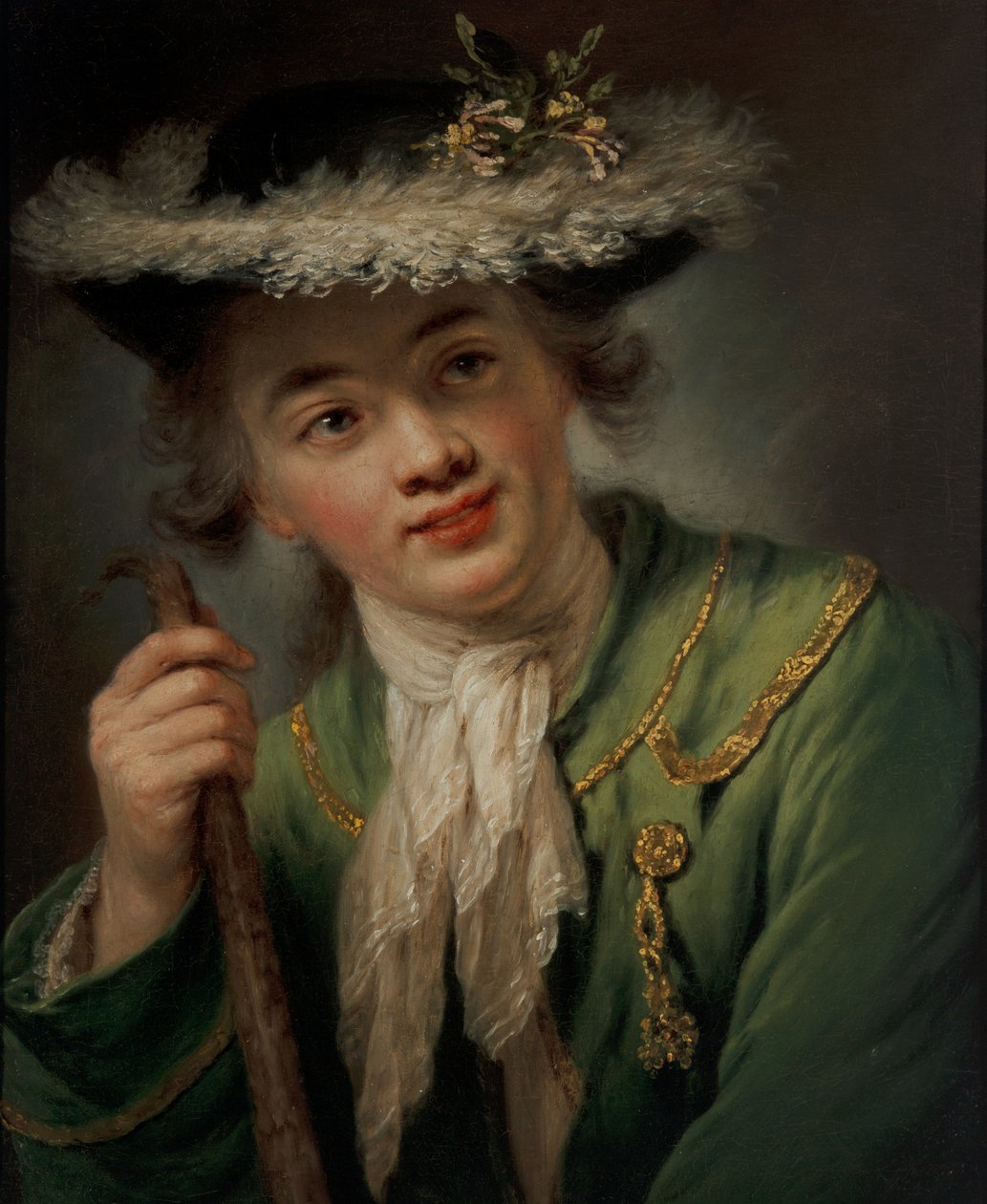 Nuoren naisen muotokuva od Anna Dorothea (1721 82) Lisiewska