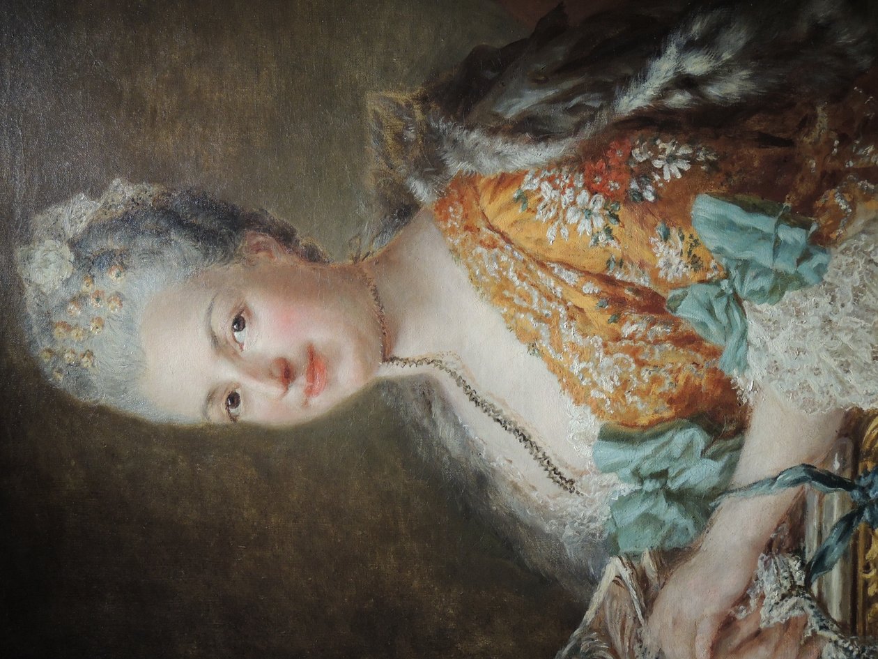 Louise-Honorine Crozat du Châtel, vévodkyně z Choiseul (Therbush) od Anna Dorothea Therbusch