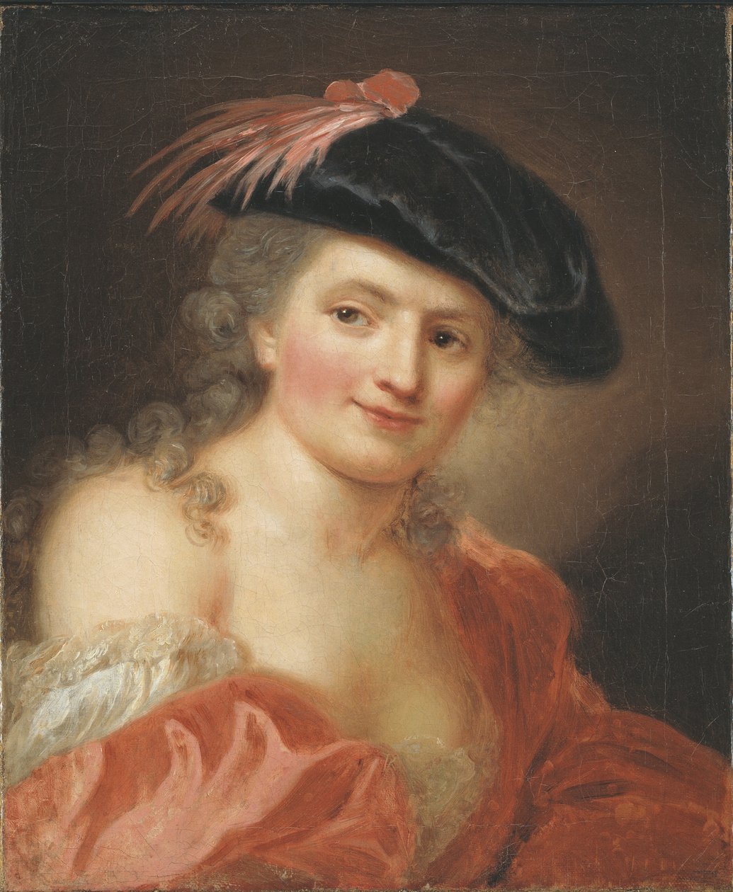 Autoportrét, c. 1755. od Anna Dorothea Therbusch Lisiewska