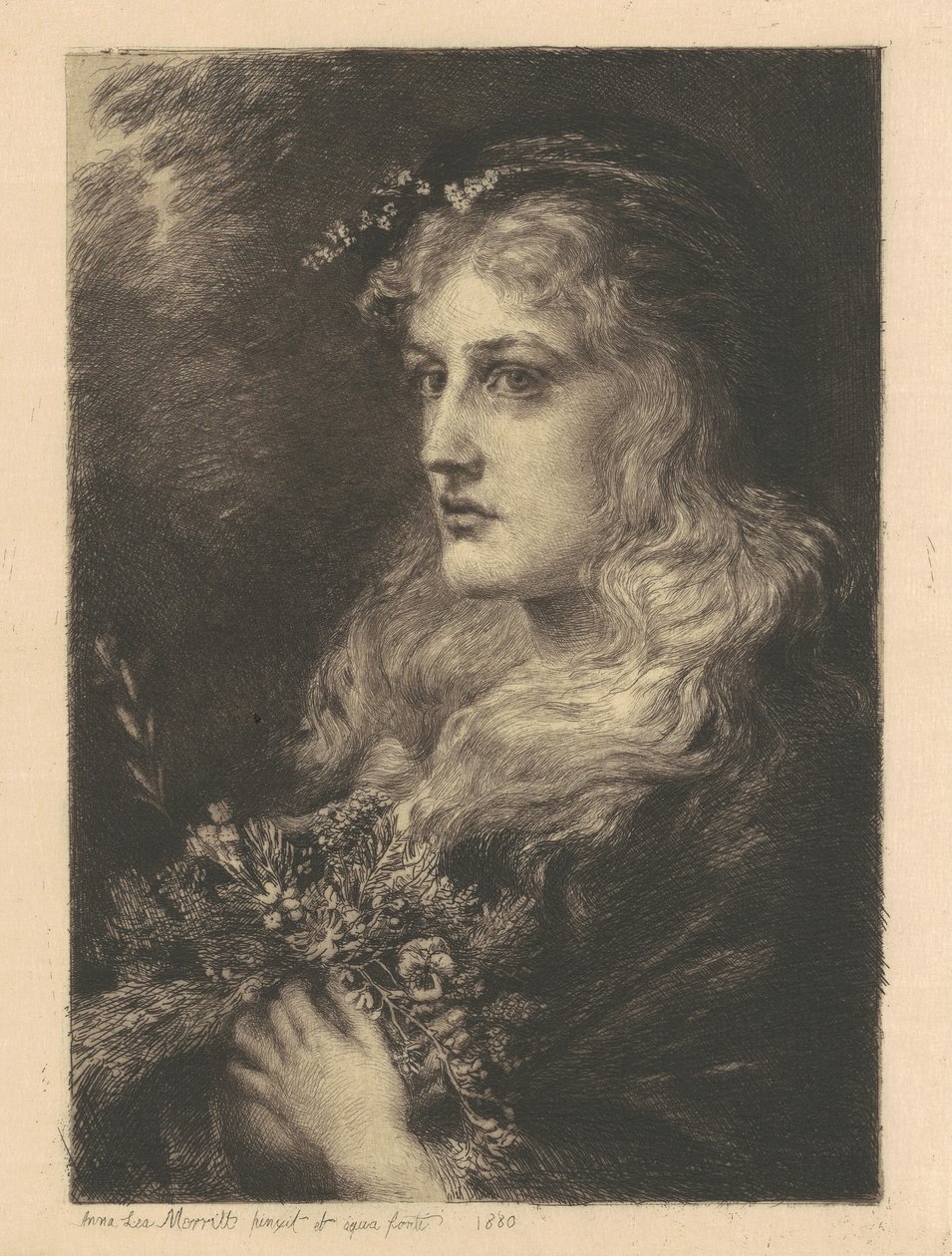 Ofélie od Anna Lea Merritt