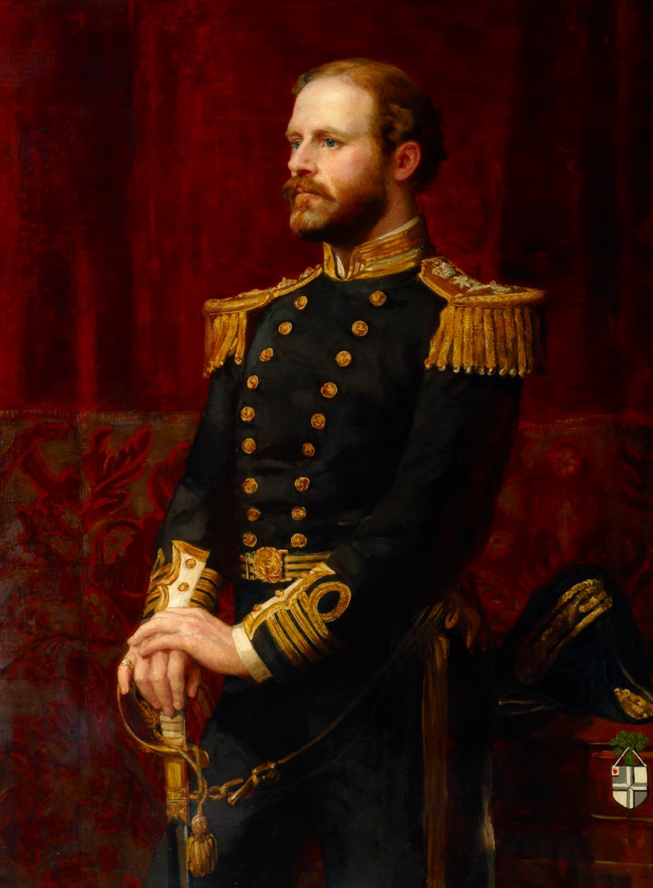 Kontradmirál sir Lambton Loraine od Anna Lea Merritt