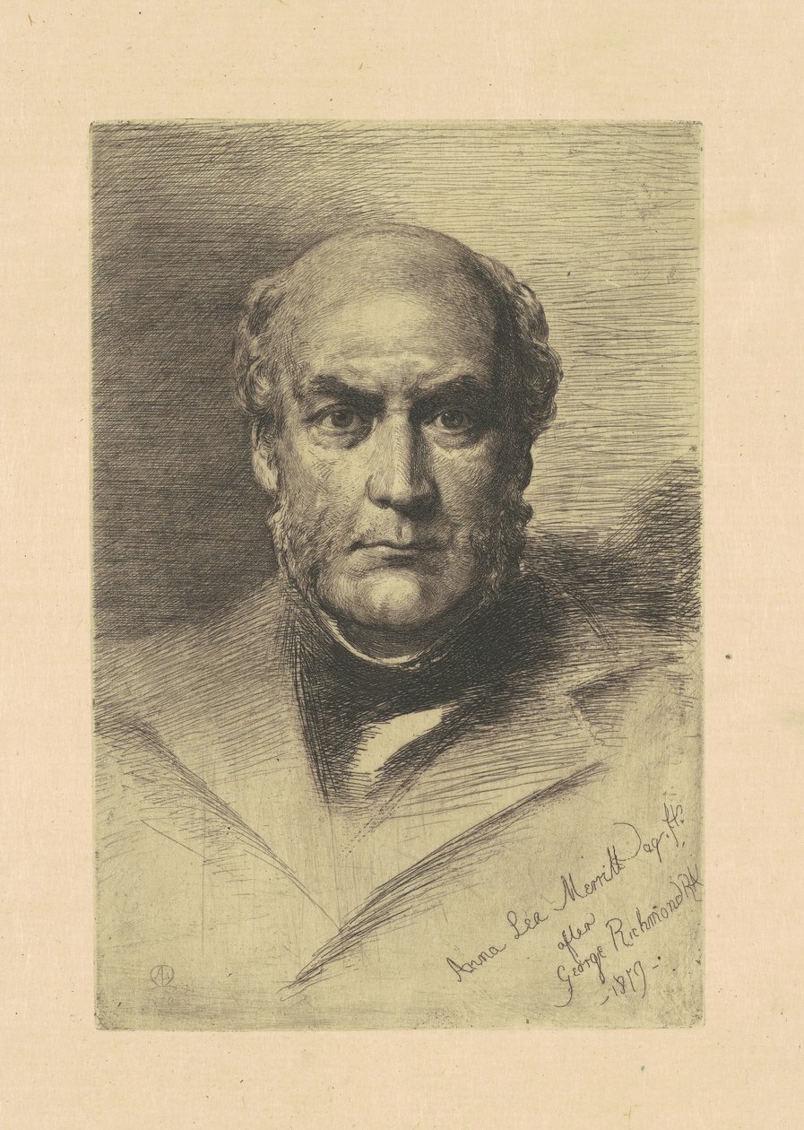 Sir Gilbert Scott od Anna Lea Merritt, after George Richmond