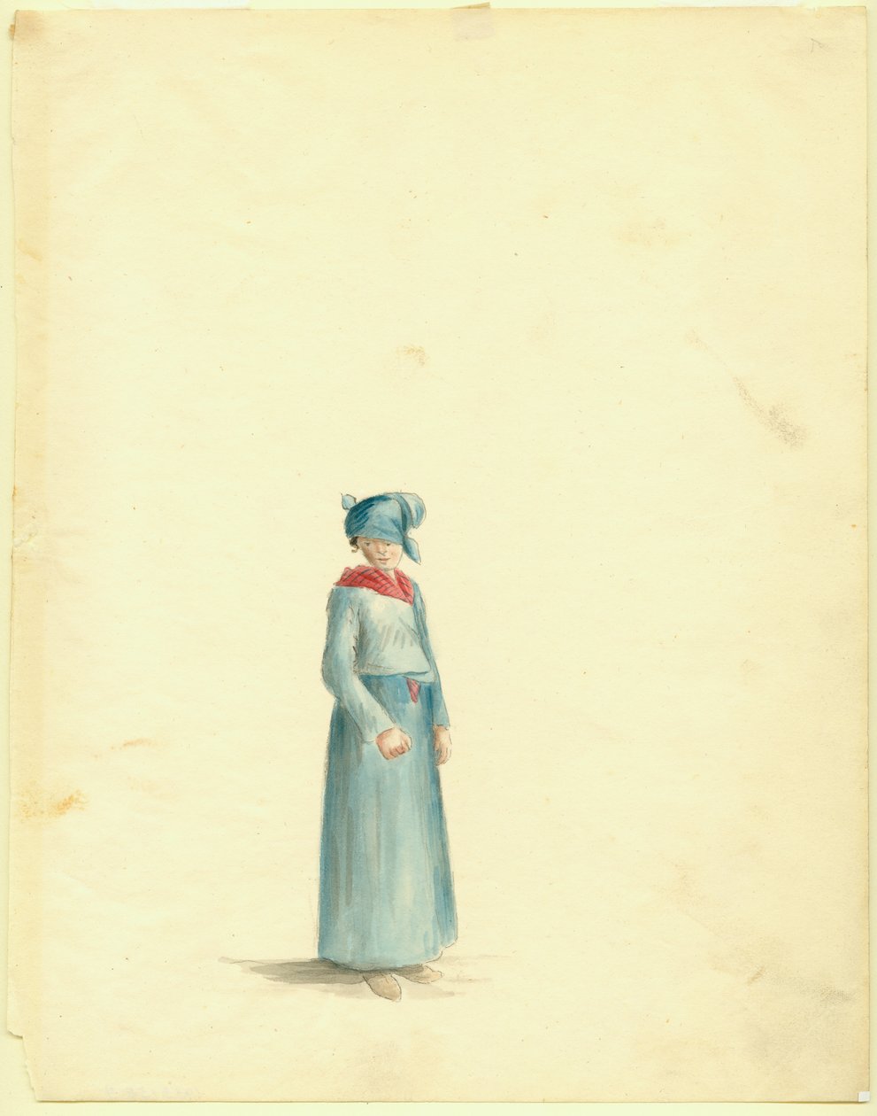 Kresba kreolské ženy od Anny Marie von Phul od Anna Maria von Phul