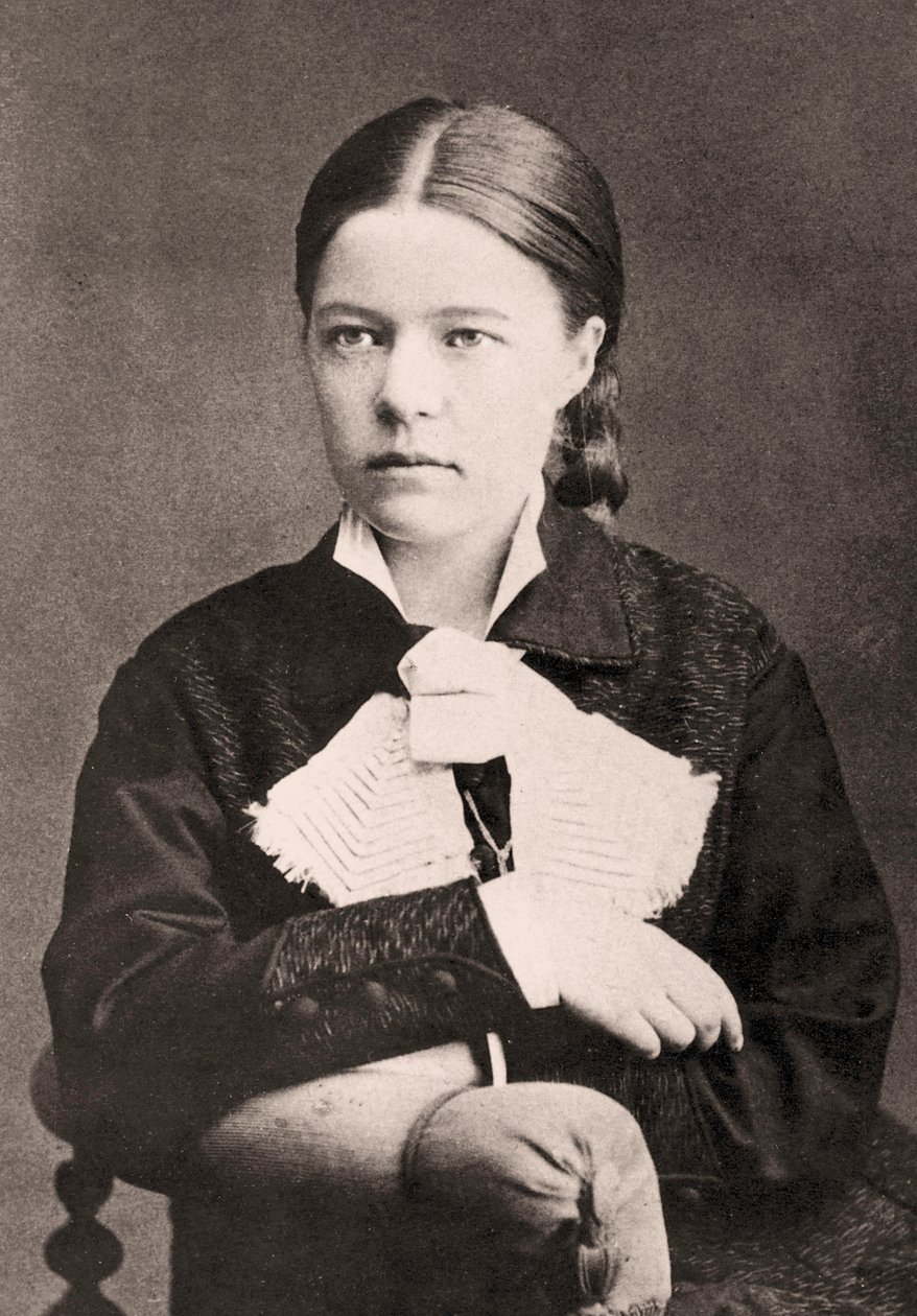 Portrét Selmy Lagerlöfové, 1881 od Anna Ollson