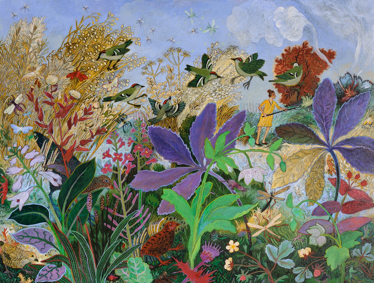 Burning Off, 2014 (akryl) od Anna Pugh