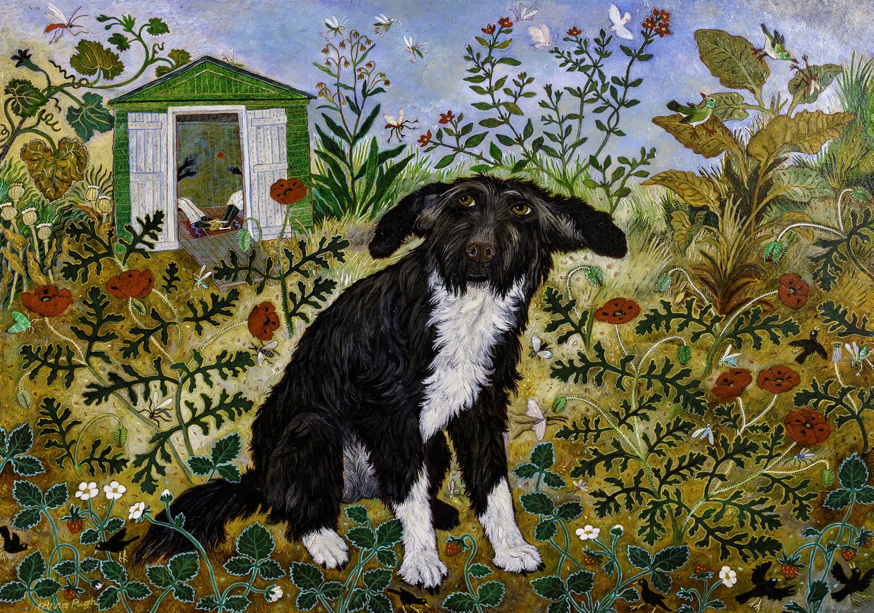 Buzz, 2017 (akryl) od Anna Pugh