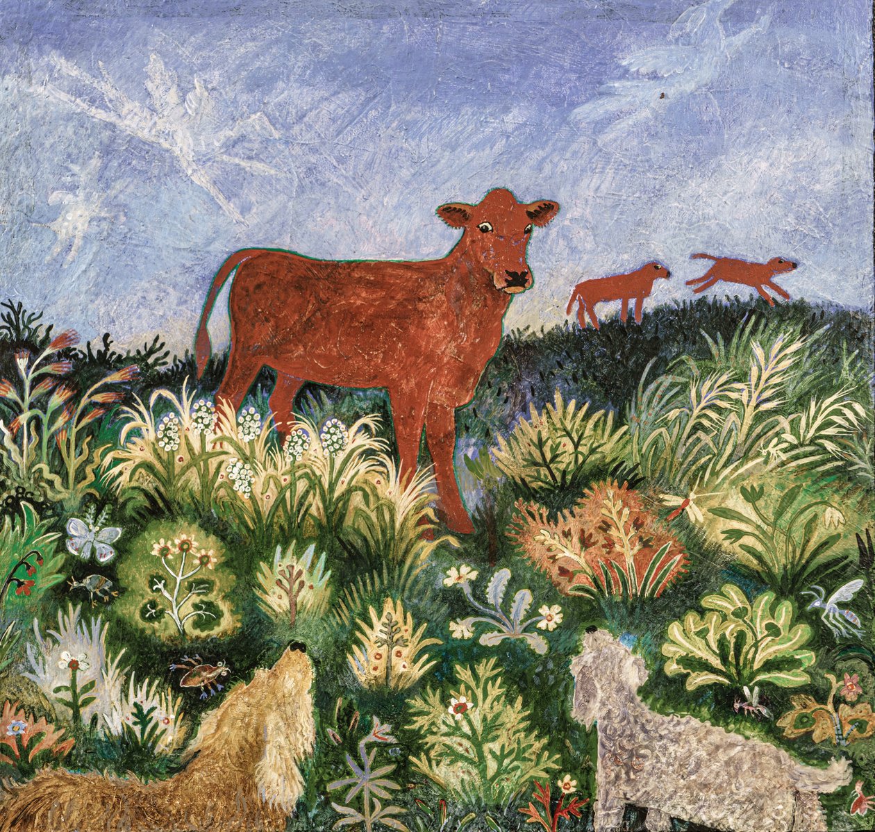 Ghost Dogs, 2019 (akryl) od Anna Pugh