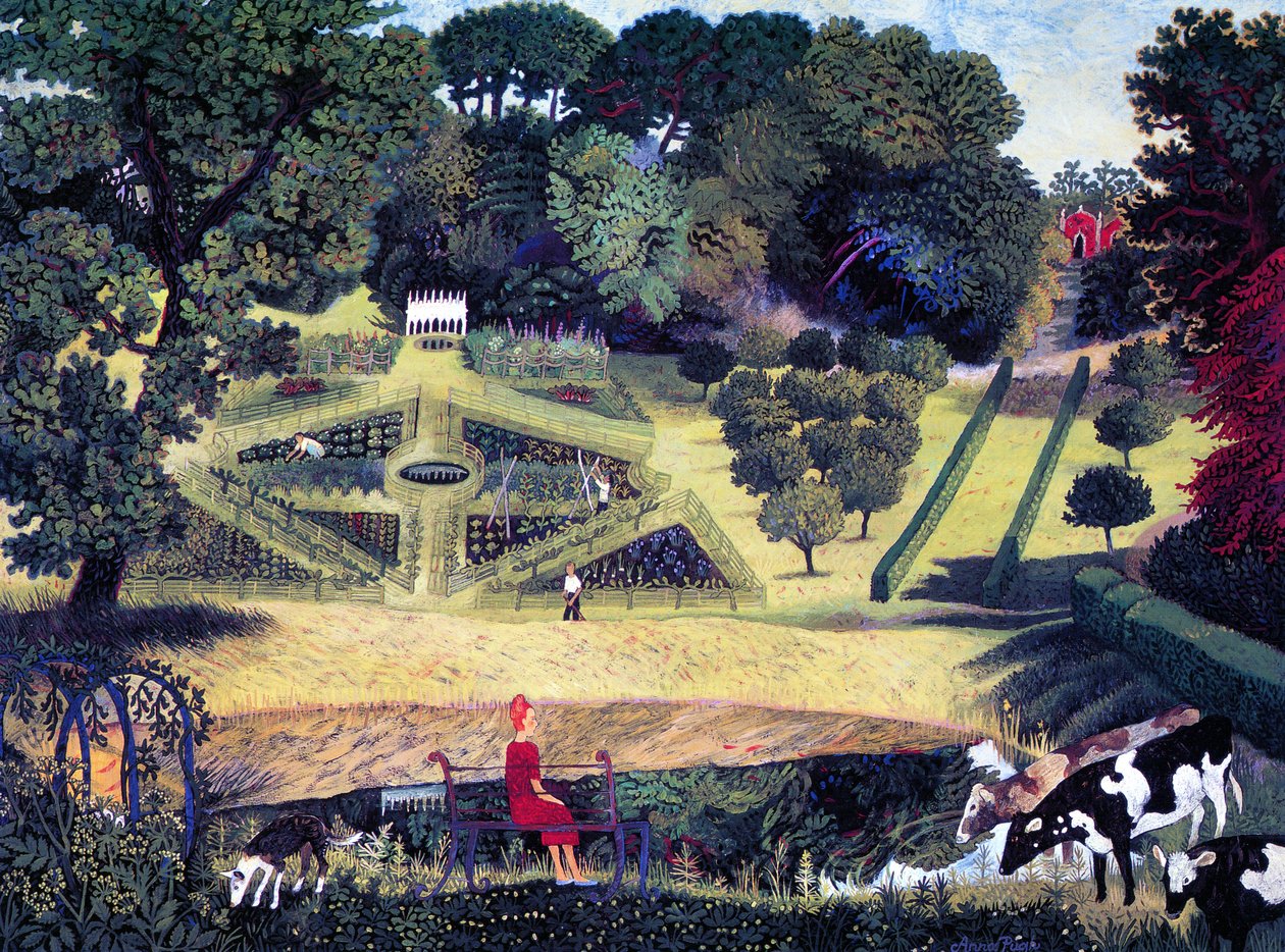 Vysoký letní Painswick od Anna Pugh