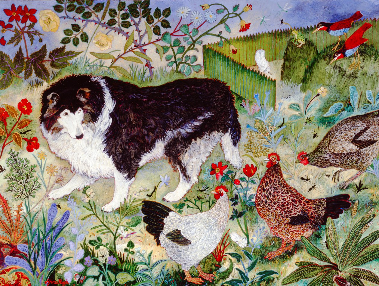 Old Dog New Tracks, 2008 (akryl) od Anna Pugh