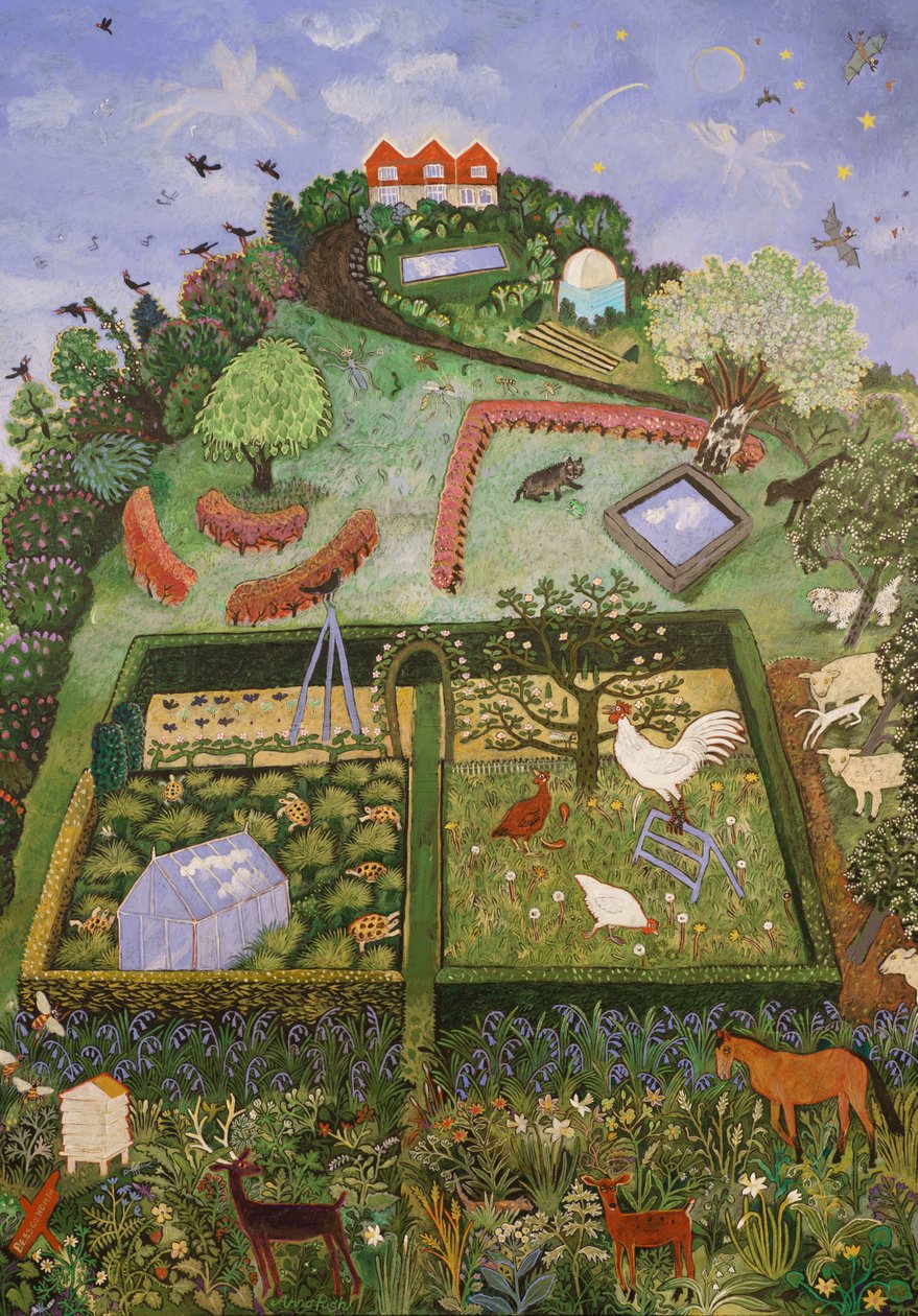 Venku, 2019 (akryl) od Anna Pugh