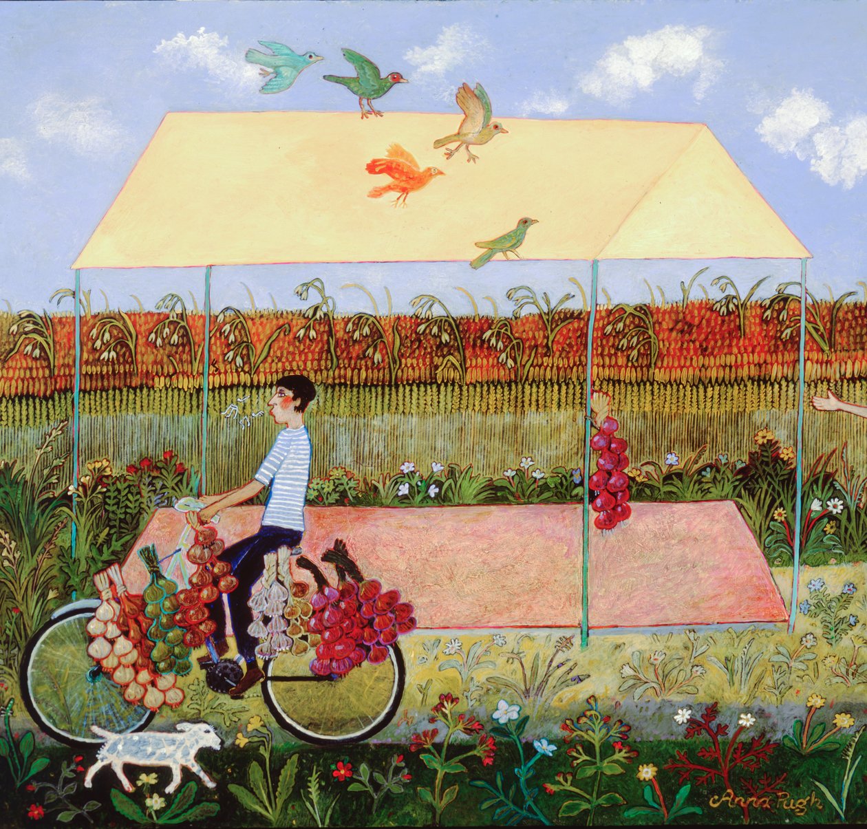 Speciální dodávka, 2010 (akryl) od Anna Pugh