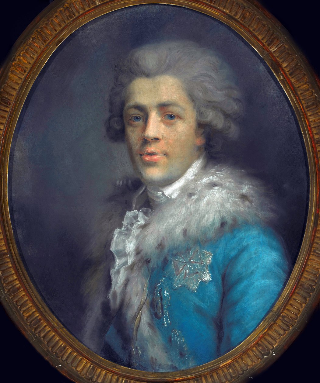 Portrét hraběte Ignacy Potocki (1750-1809). (Portrét hraběte Romana Ignacyho Franciszka Potockého). Dílo Anny Gault de Saint Germain (Rajecka) (kolem 1760-1832), pastel na papíře, kolem roku 1784. Polské umění od Anna Rajecka Gault de Saint Germain