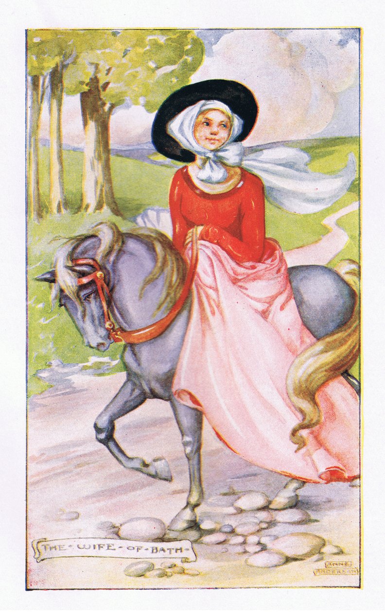 Živá dáma z Bathu od Anne Anderson