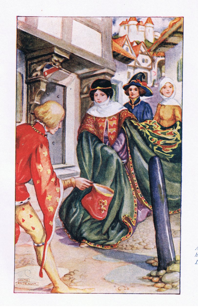 Aurelius spěchal k Dorigen od Anne Anderson