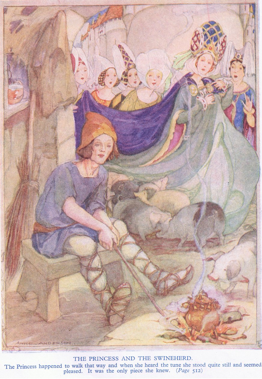 Princezna a pasák vepřů od Anne Anderson