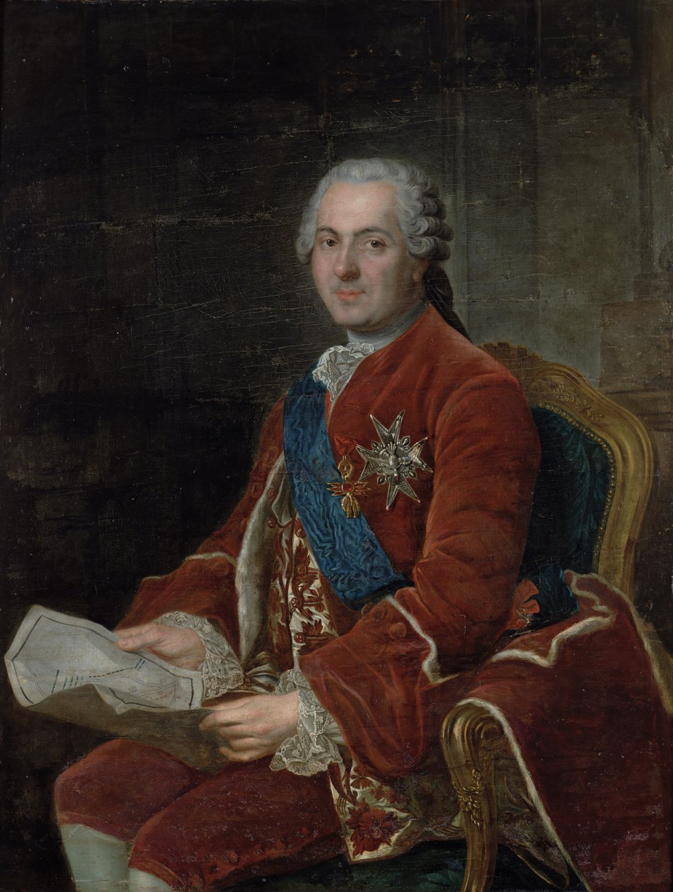 Portrét Louise, dauphina z Francie od Anne Baptiste Nivelon