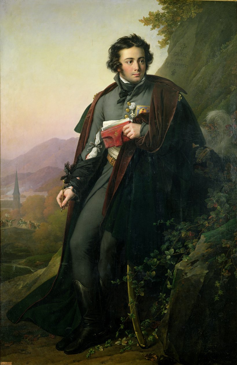 Charles-Artus de Bonchamps (1760-93) 1824 od Anne Louis Girodet de Roucy Trioson
