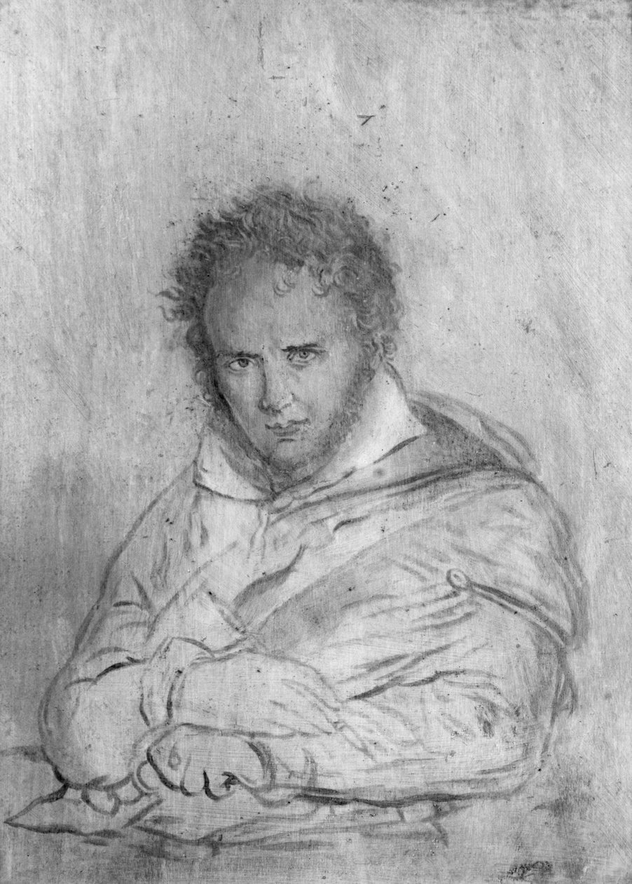 Autoportrét od Anne Louis Girodet de Roucy Trioson