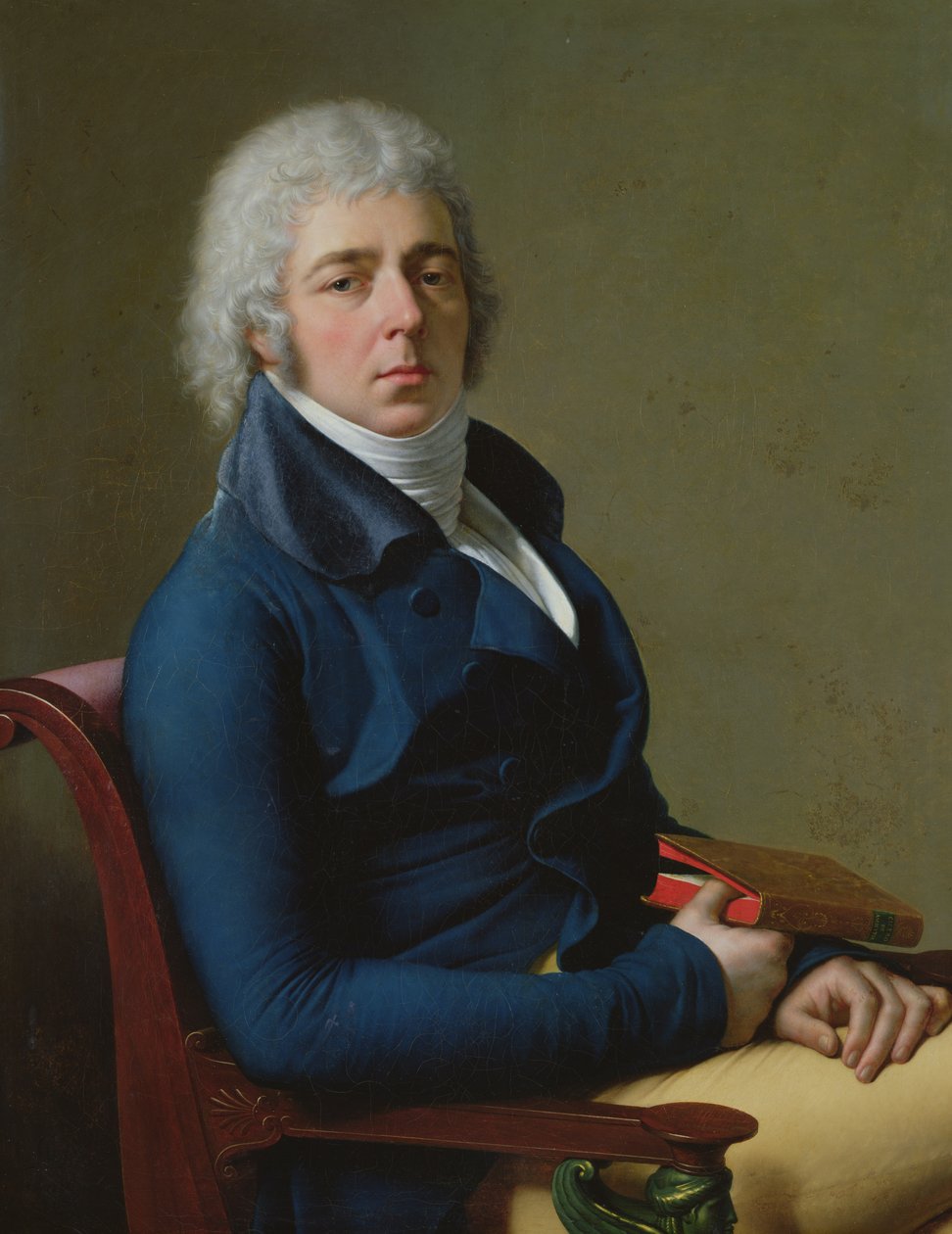 Portrét občana Bourgeona (nar. 1757) 1800 od Anne Louis Girodet de Roucy Trioson