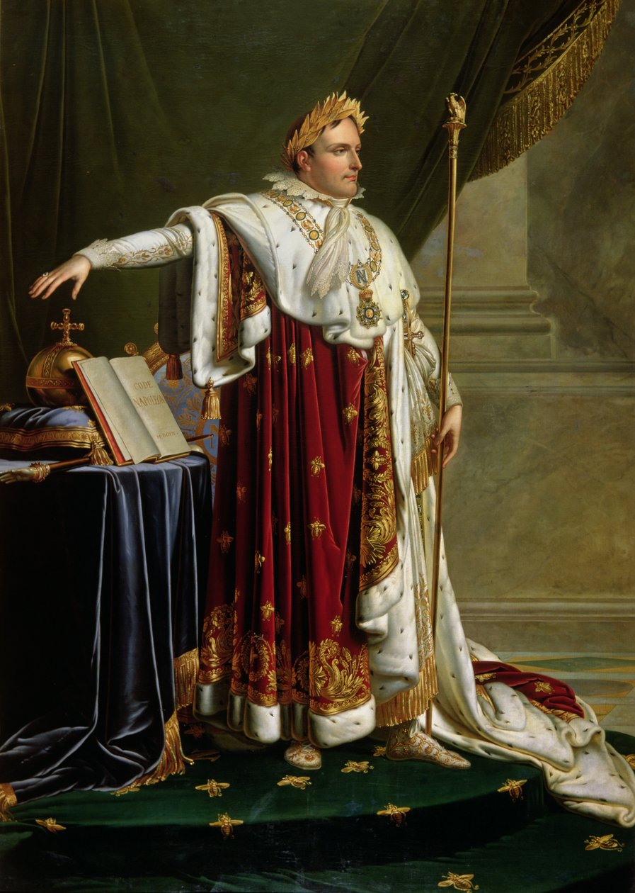 Portrét Napoleona Bonaparta (1769-1821) od Anne Louis Girodet de Roucy Trioson